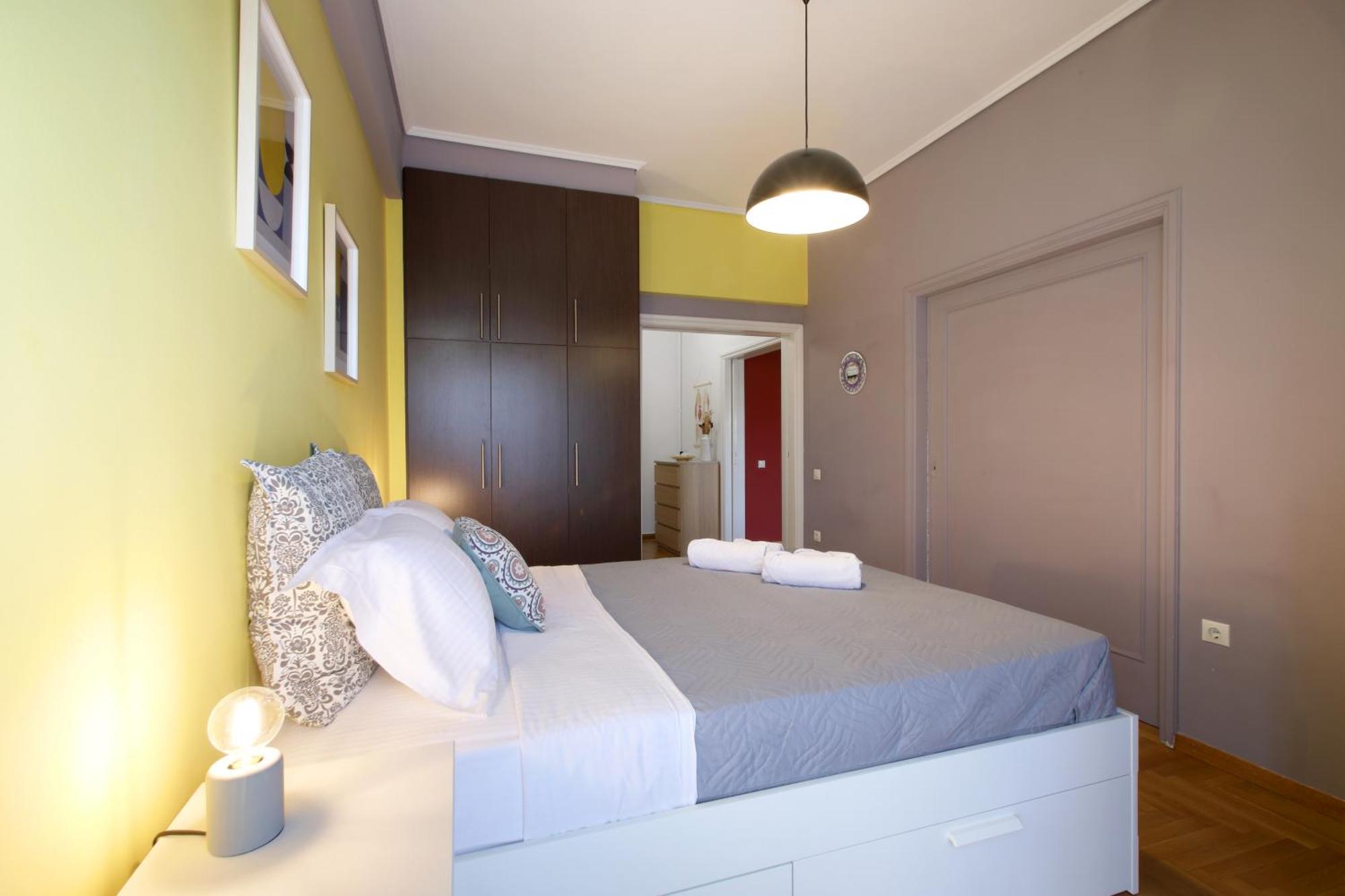 Modern 2Bd Apartment Next To Acropolis Athena Bagian luar foto