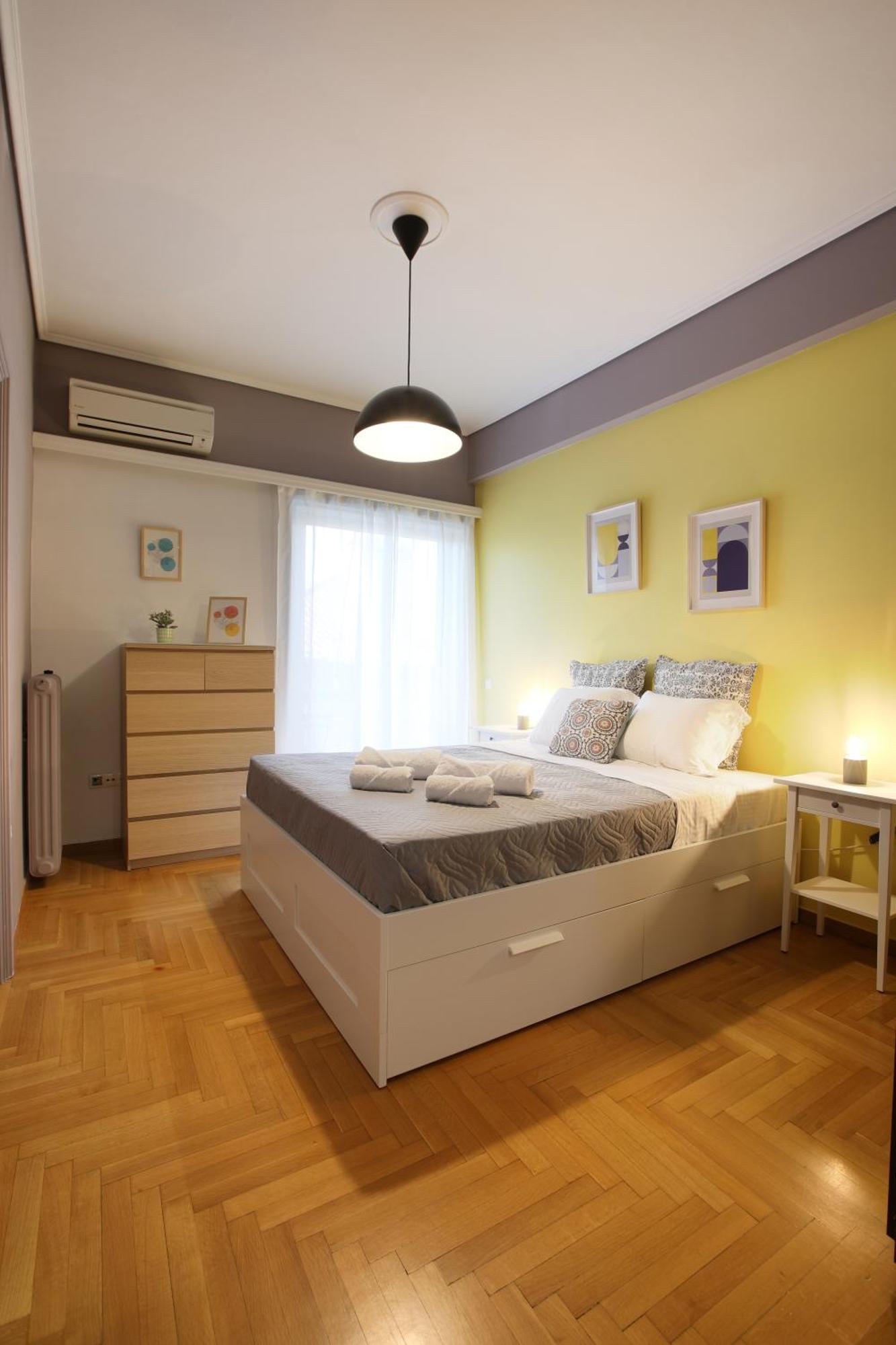 Modern 2Bd Apartment Next To Acropolis Athena Bagian luar foto