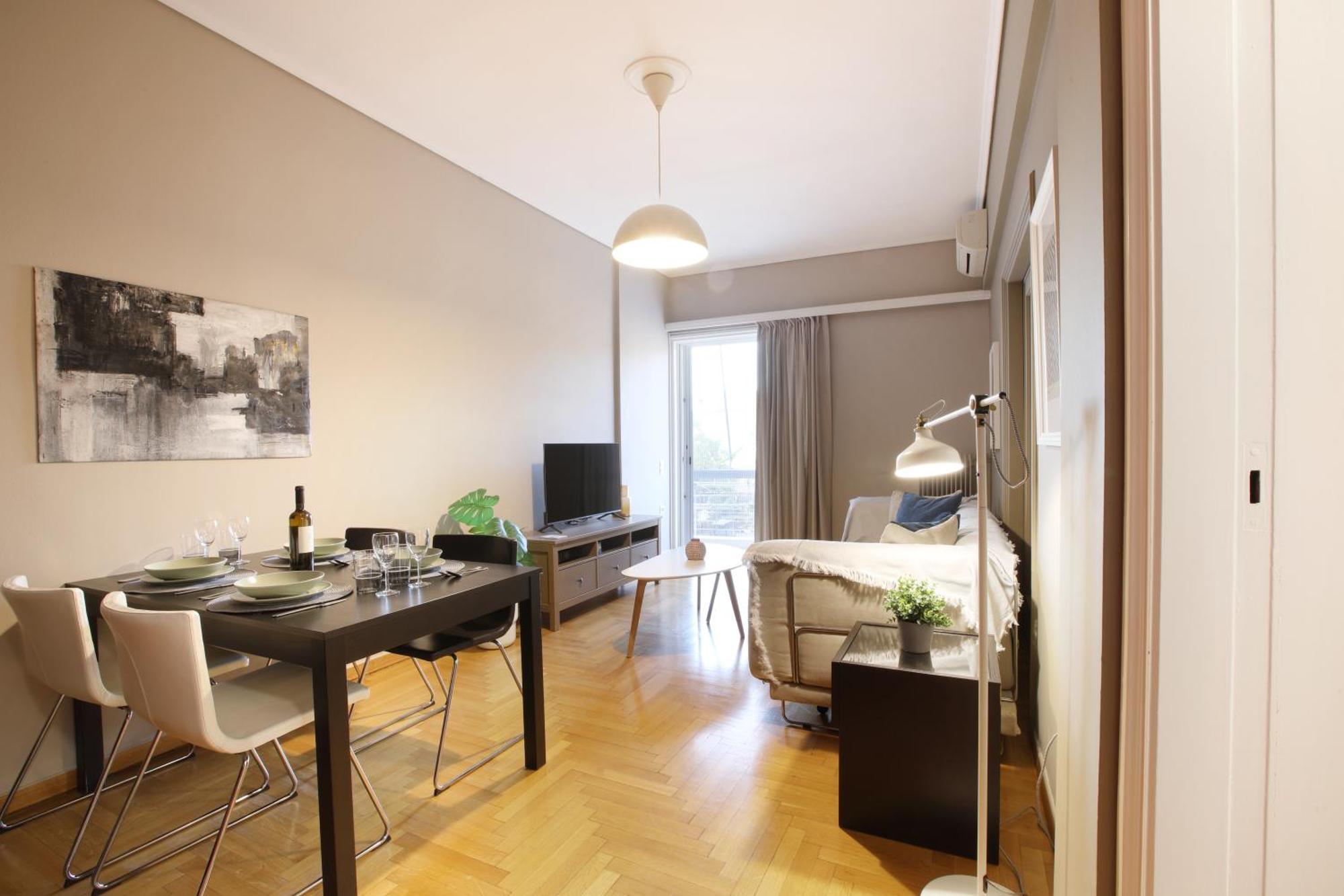 Modern 2Bd Apartment Next To Acropolis Athena Bagian luar foto