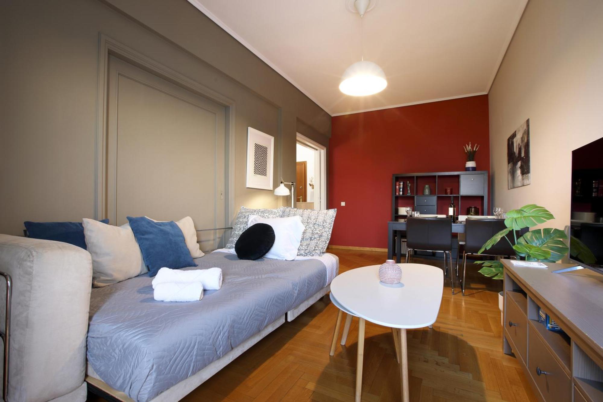 Modern 2Bd Apartment Next To Acropolis Athena Bagian luar foto