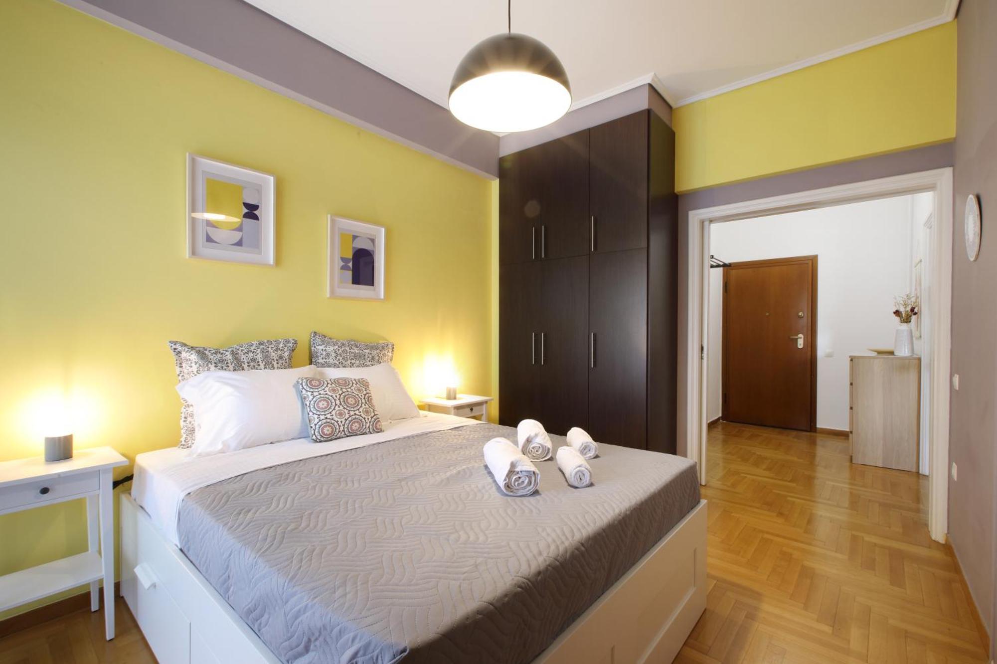 Modern 2Bd Apartment Next To Acropolis Athena Bagian luar foto