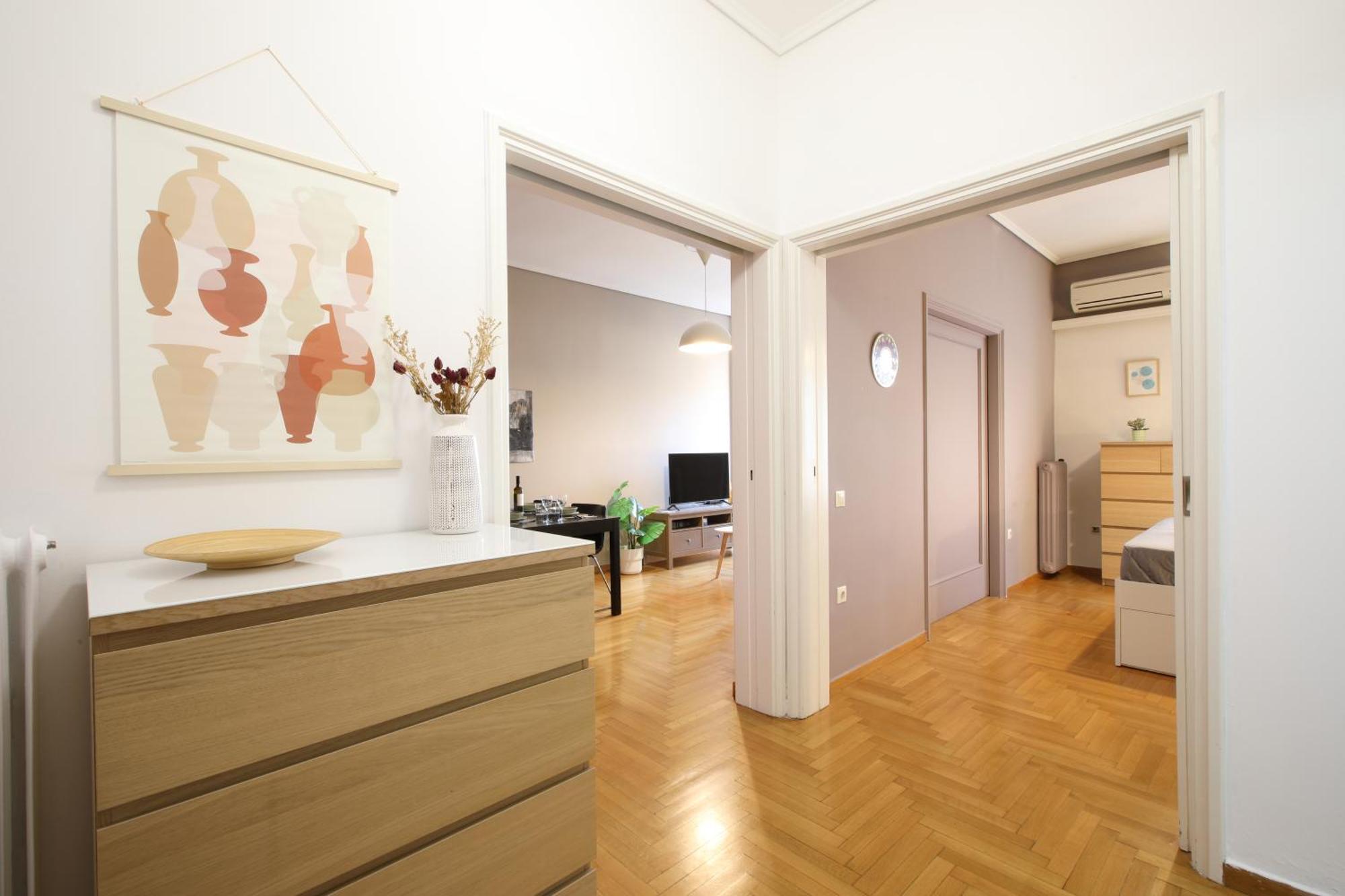 Modern 2Bd Apartment Next To Acropolis Athena Bagian luar foto
